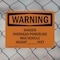 Signmission Danger Overhead Powerline Max Vehicle Height OSHA Warning Sign, Plastic, 14in W x 10in L, 2PK OS-2PACK-WS-P-1014-L-12036 - alternate 2